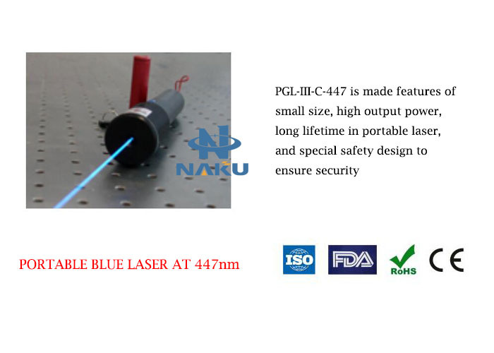 447nm Portable Blue Laser 5~500mW